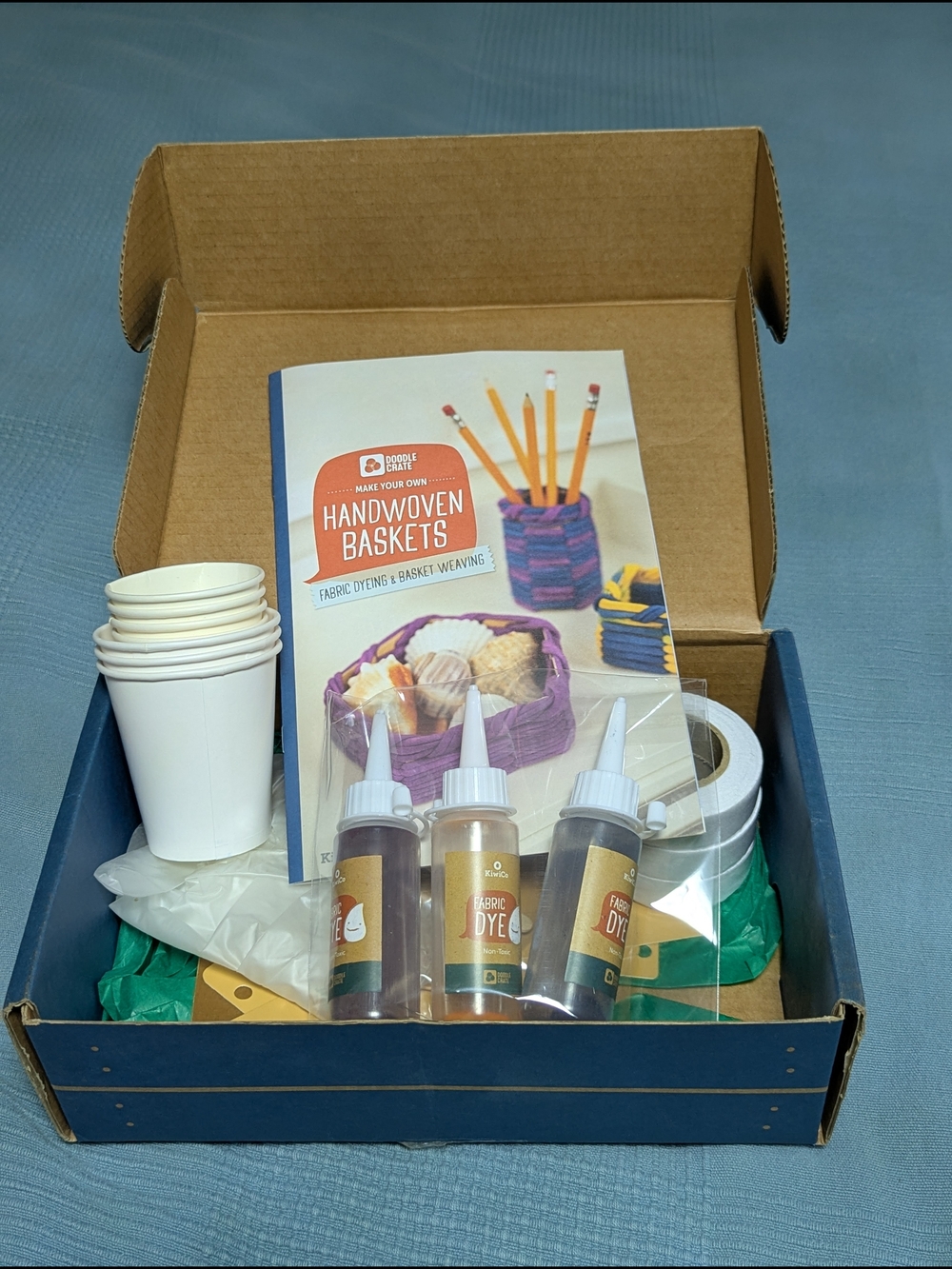 Kiwico Doodle Crate: Handwoven Baskets - New!